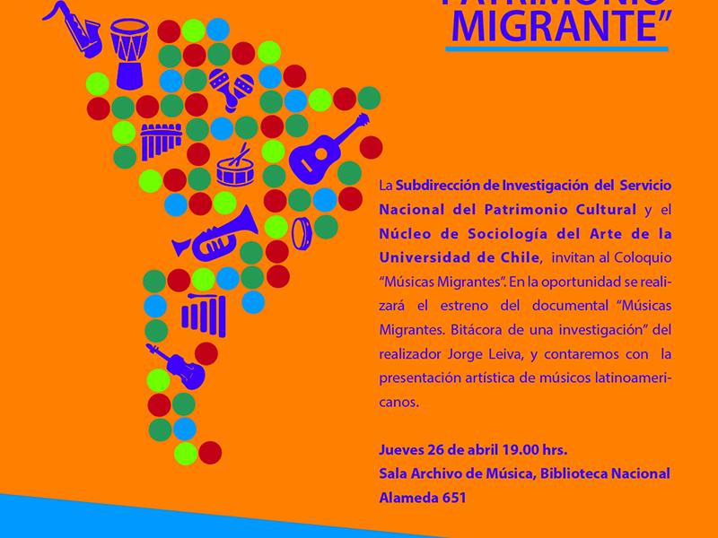 Musica Migrante, día 26 de abril de 2018